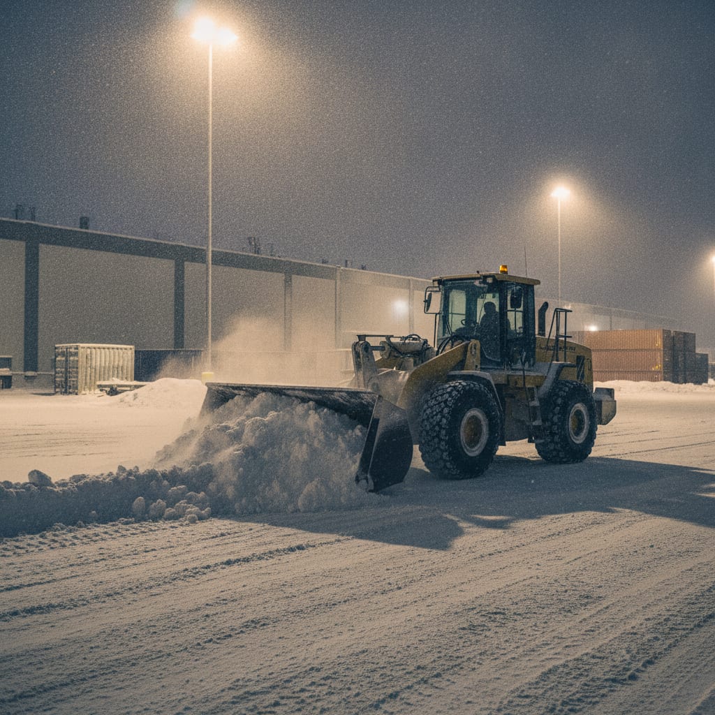 Déneigement commercial